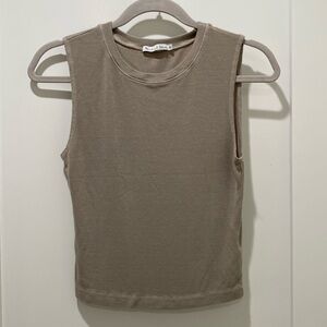 COPY - Michael Stars Cropped Muscle Top